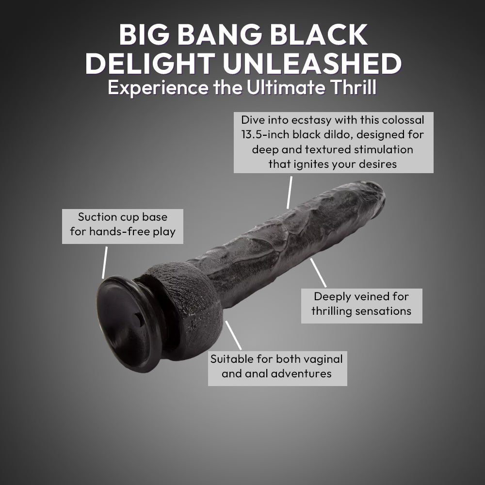 Big Bang Black Delight - Fk Toys