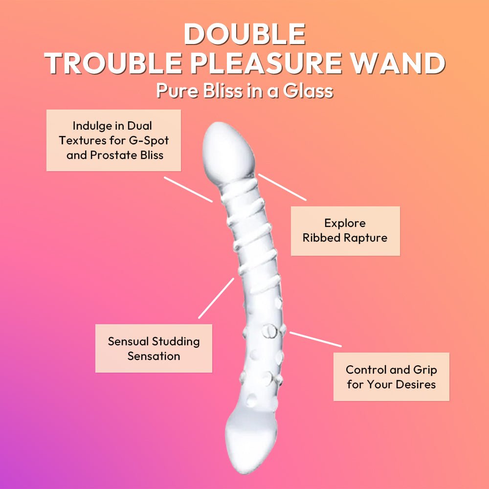 Double Trouble Pleasure Wand - Fk Toys