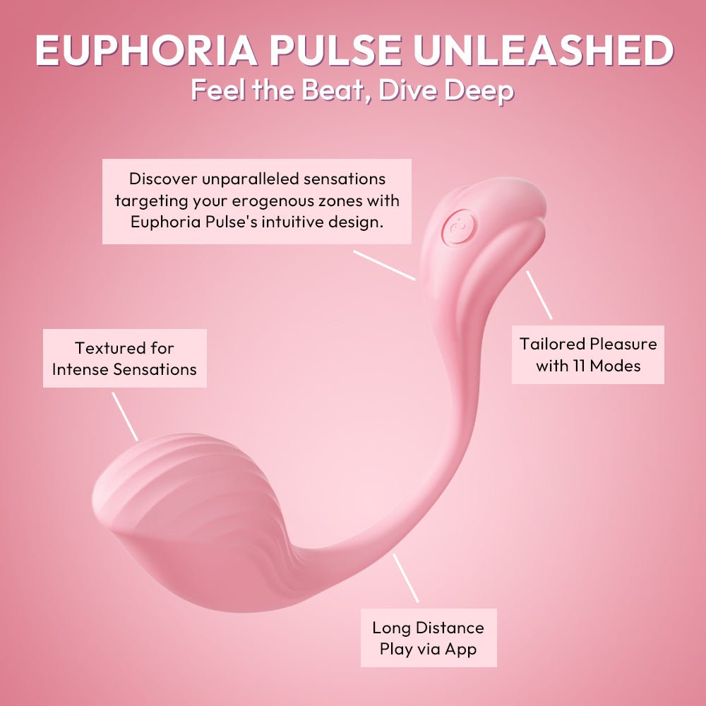 Euphoria Pulse Interactive Vibrator - Fk Toys