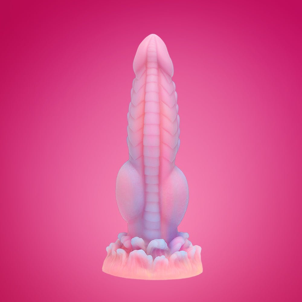 Mystical Serpent Scaled Silicone Dildo - Fk Toys