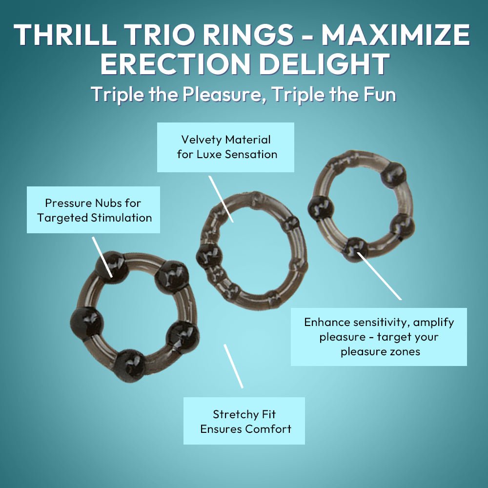 Thrill Trio Rings - Fk Toys