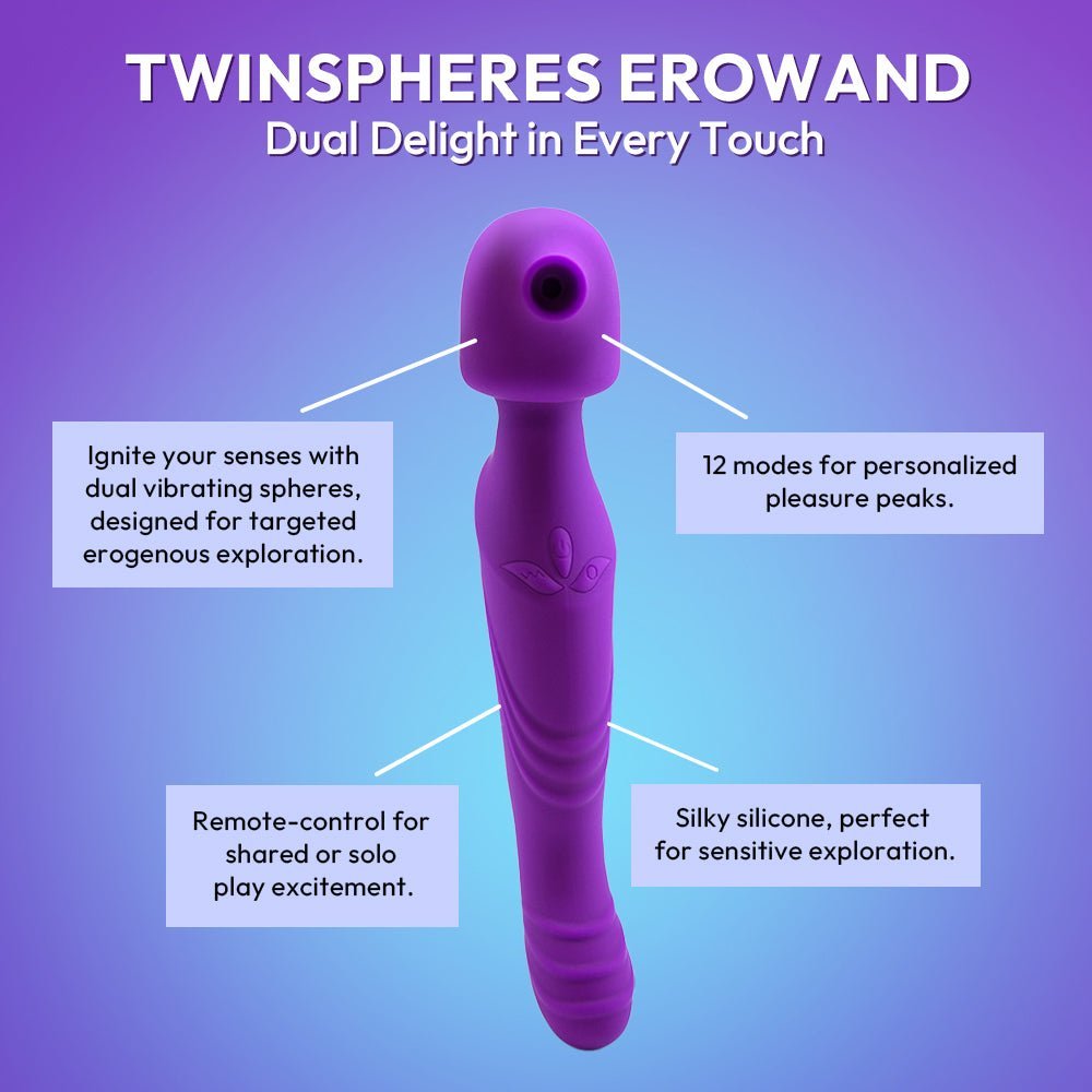 Twin Spheres EroWand - Fk Toys